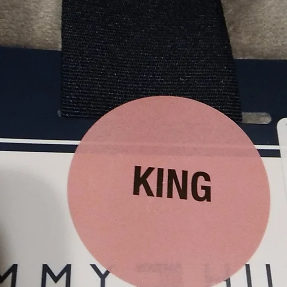 COPY - NWT 1985 Tommy Hilfiger Blanket (King Size) - Picture 5 of 9